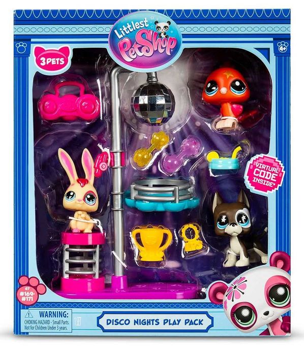 Zestaw figurek LITTLEST PET SHOP Disco LPS00637
