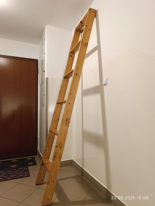 Schody młynarskie - drabinka schodowa