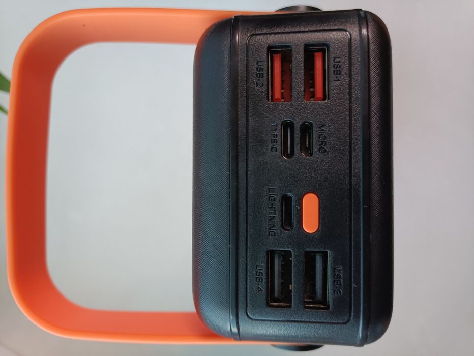 ‼️Потужний Power bank, повербанк 80 000 mAh! YM-638CX + кабелі