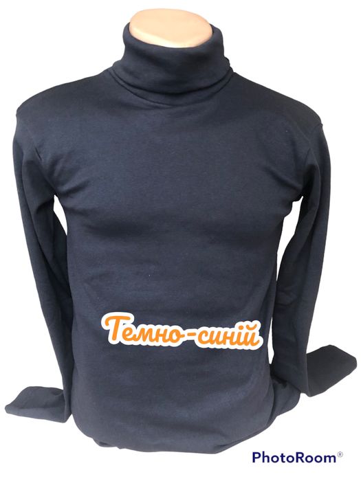 Мужской гольф, теплий чоловічий водолазка на флисе начес М-2ХL