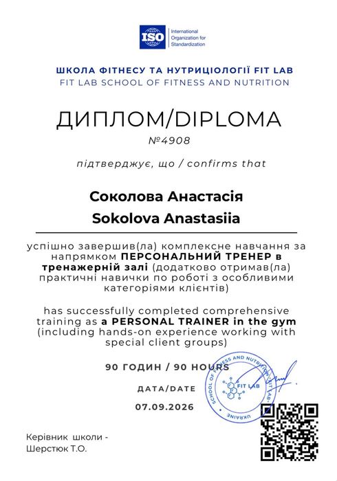 Фітнес тренування