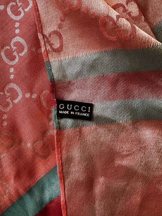 Шарф Gucci рожевий