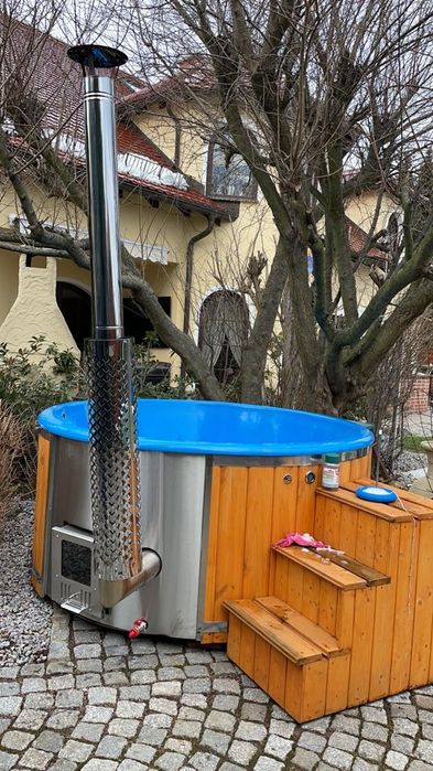 Balia ogrodowa 2,3m jacuzzi basen balia skandynawska