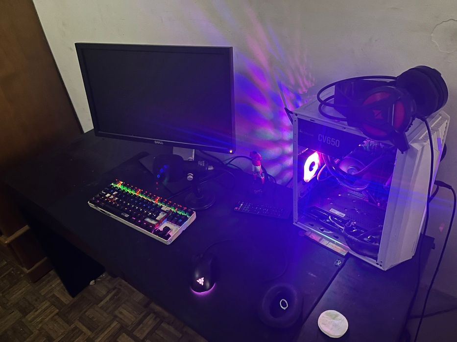 “PC Gamer Completo + Monitor + Teclado Mecânico | Ryzen 5 | RX 6500 XT