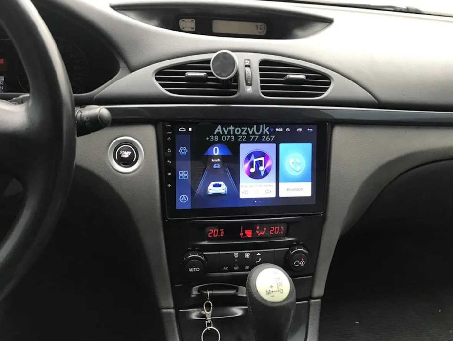 Магнітола RENAULT Megane 2 LAGUNA LATITUDE SCENIC Меган 2 Сценік Андроїд