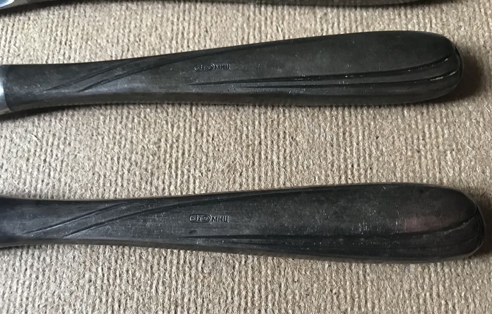 Комплект ножів ЗіД нейзильбер (МНЦ) посріблені.