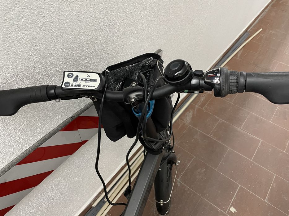 Bicicleta B’TWIN dobrável eletrica sem bateria