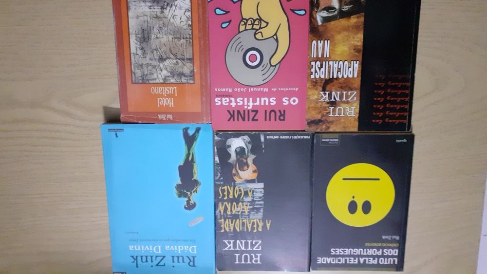 Livros Mário Cláudio / Rui Zink / João Aguiar