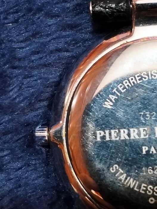 Relógio PIERRE BALMAIN Paris original, plaque ouro branco Ver desconto