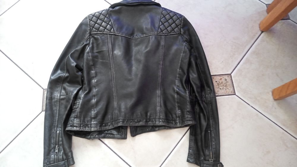 AllSaints kurtka ramoneska skóra/skórzana Cargo Biker XS(34)jesienna