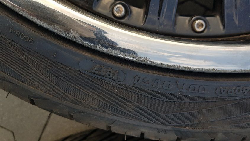 Felgi Koła BMW X5 X6 295/30/22 opony 7mm chrom 10" DOT 1817 ET35