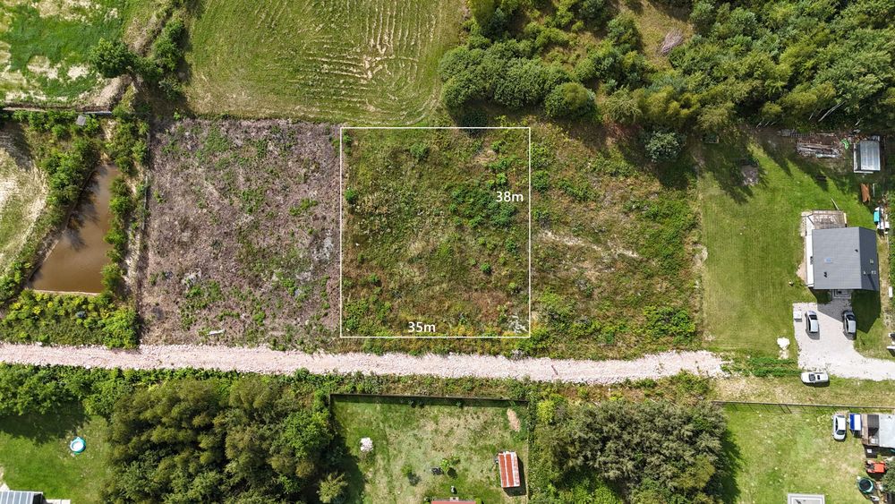 Działka budowlana Promnik 1330m - 105zł/m