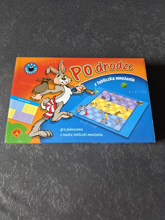 Gra planszowa "Po drodze z tabliczką mnożenia"
