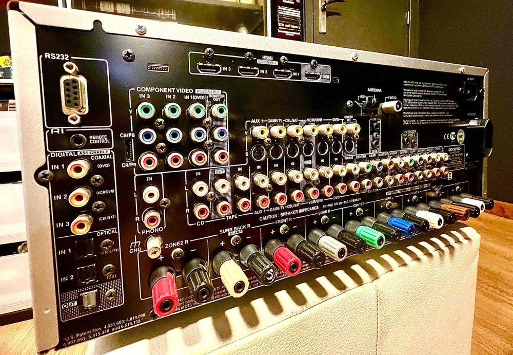 ONKYO TX-SR805 | AV Receiver THX Ultra2 HDMI | construção de referência 23 kgs! | c/ novo