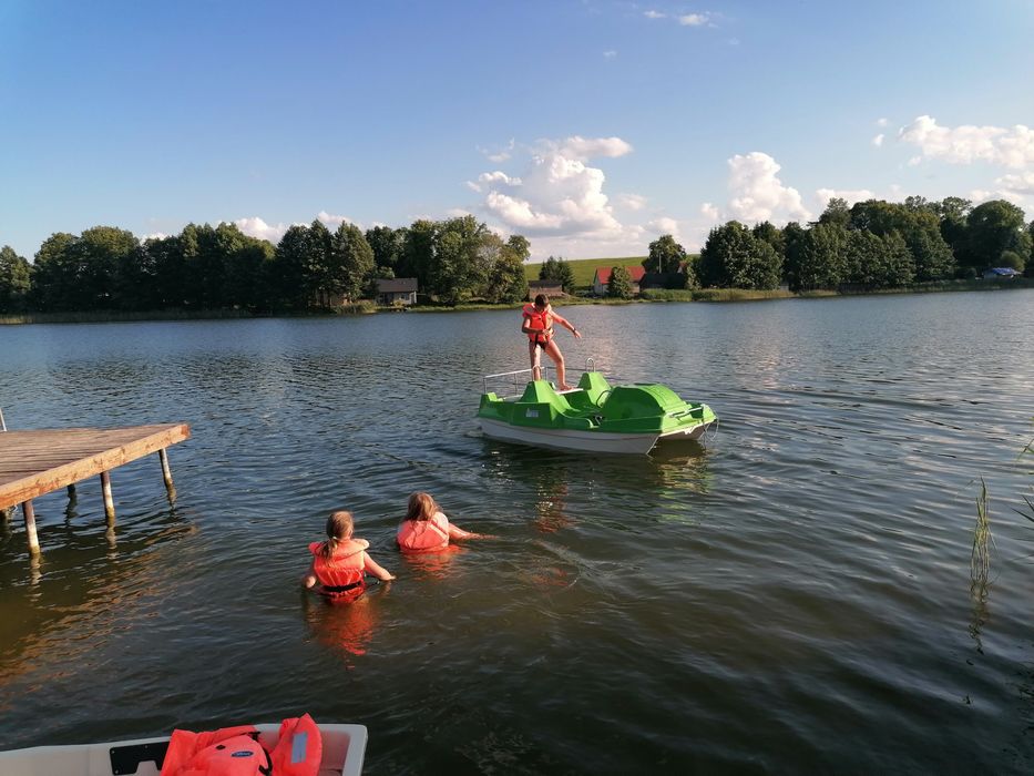 Domek nad jeziorem Mazury sauna i jacuzzi