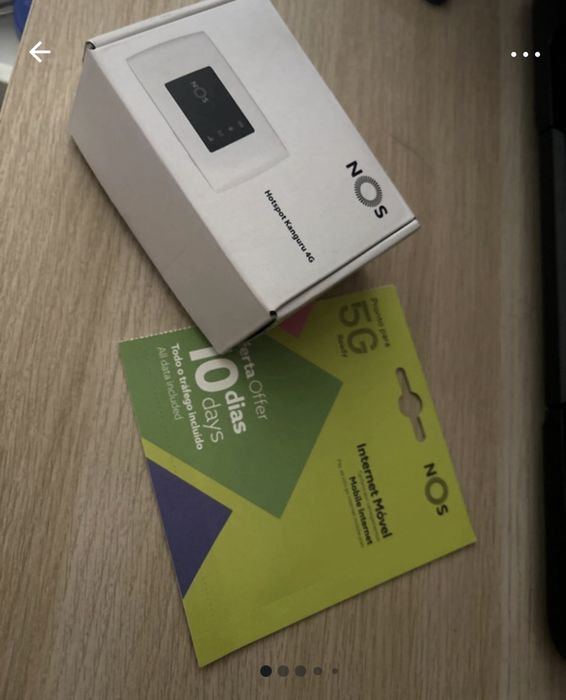 Hotspot Kanguru com cartão de dados