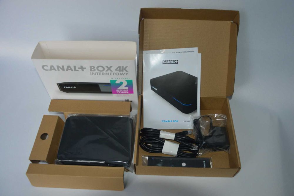 CANAL+ BOX 4K HY4001CD - 2/16GB; ATV Launcher (Wolf)