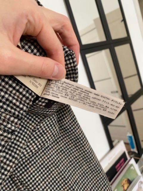 Вовняні брюки Massimo Dutti шерсть, брюки штани у клітинку