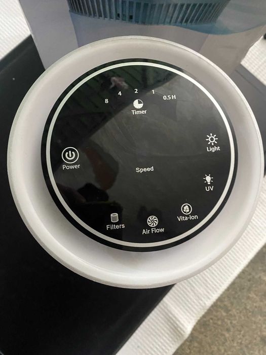 Purificador de Ar Intey Fresh Life 360° - Filtro HEPA Novo + UV-C