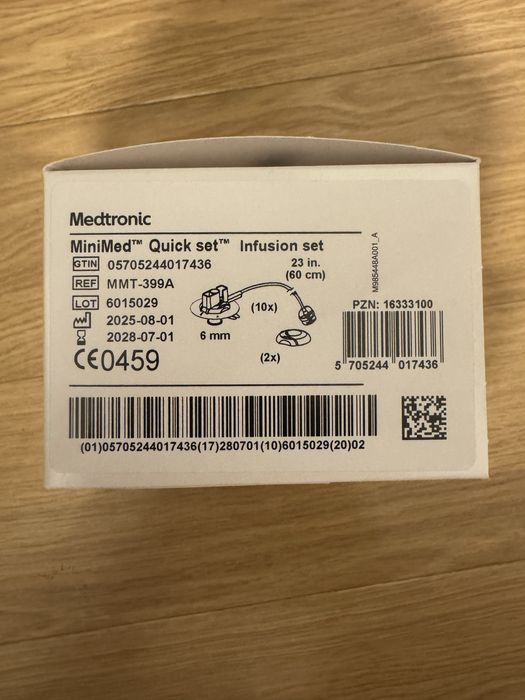 Wkłucia Medtronic Quick Set 6/60