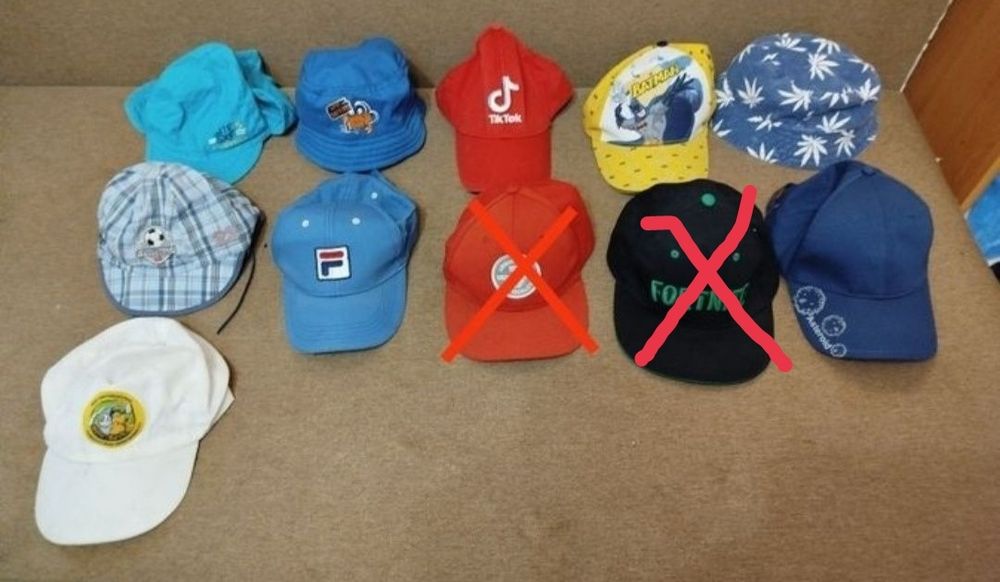 Дитячі головні убори, кепка, капелюх, панамка, шапка, картузик