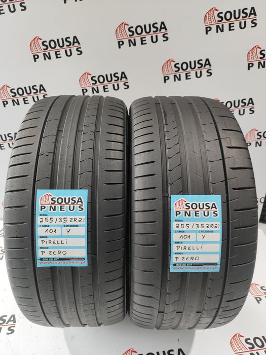200 Euros 2 pneus como novos 255-35ZR21 Pirelli - Oferta dos Portes