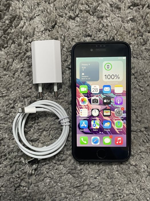 Apple iPhone Айфон 7 128gb Jet Black Neverlock