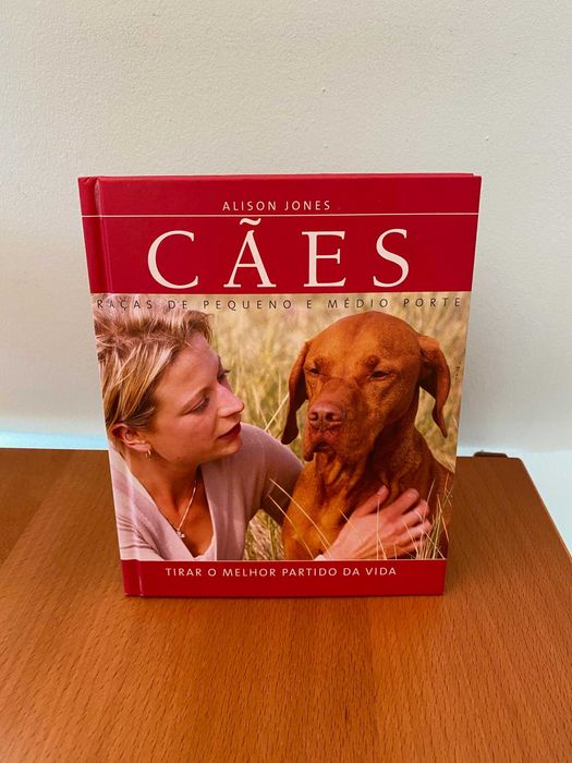 Conjunto 3 livros sobre cuidados com cães e suas raças
