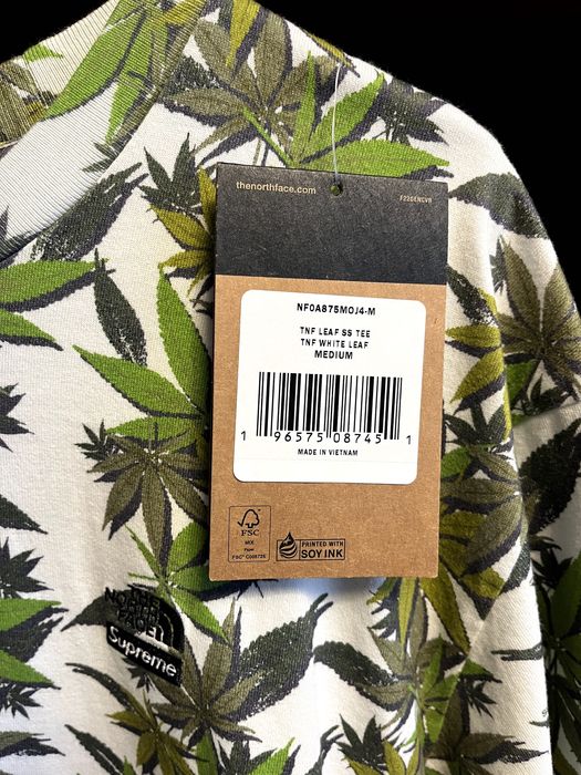 koszulka Supreme The North Face Leaf tnf tee