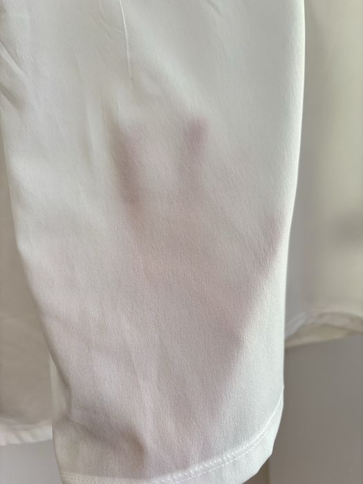 NOWA Biała Bluzka Z Rżowym Sercem MOHITO