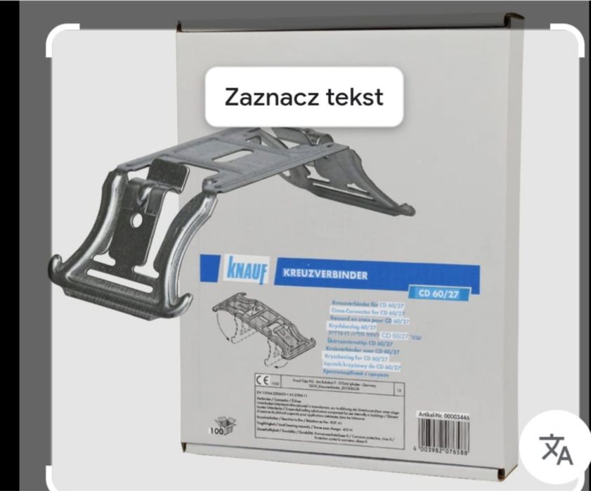 Knauf 79 sztuk nowe