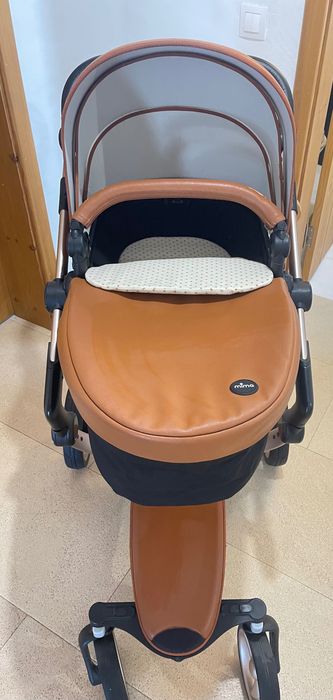 Carrinho Mima Xari + ovo be safe + isofix