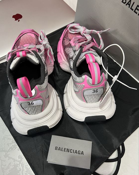 Кроссовки Balenciaga 3XL Grey/Pink Баленсиага Люкс