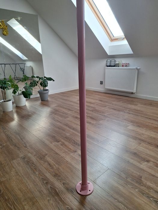 Rura pole dance różowa