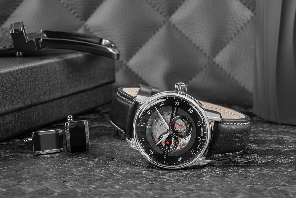 Zegarek Męski ZEPPELIN New Captain's Line Automatic 8664-2 + BOX