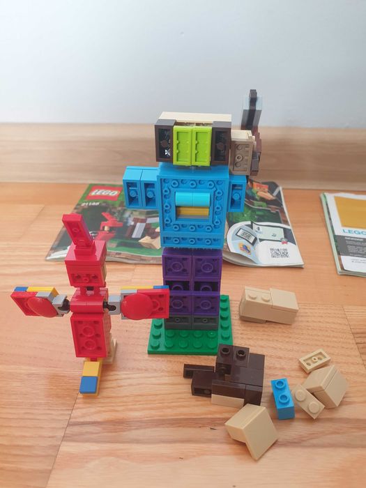 2 Zestawy Lego Minecraft 21148 i 21141