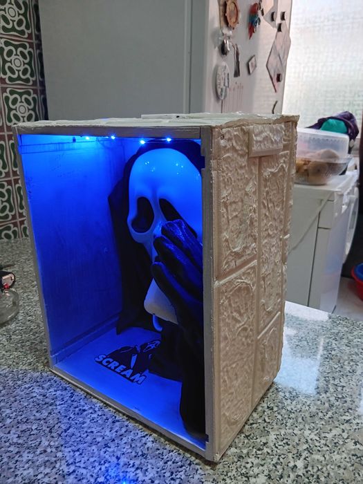 Diorama do filme Scream