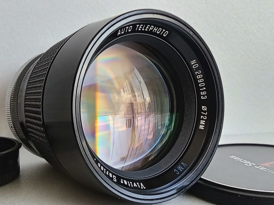 Vivitar Series 1 135mm 2.3 чистый без царапин