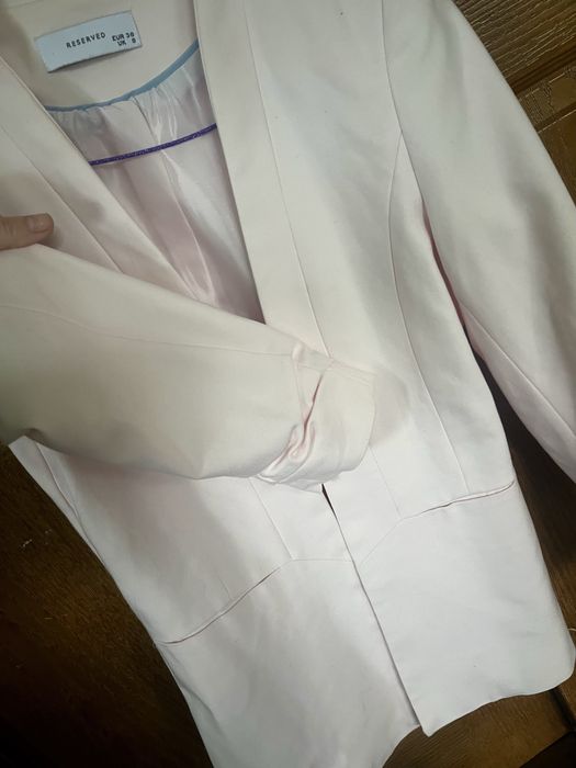 Піджак світло рожевий reserved