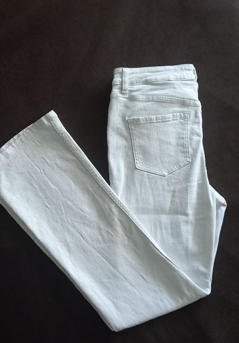 Джинси білі  BOOTCUT кльош