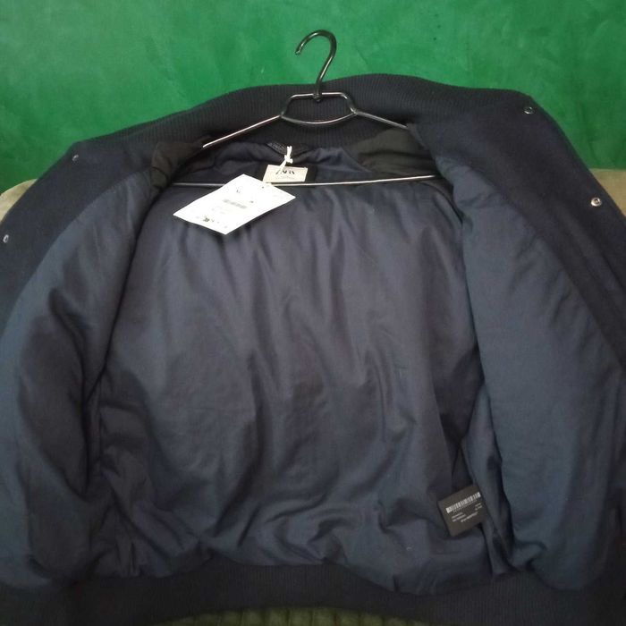 Zara бомбер куртка шкіряна Оригінал