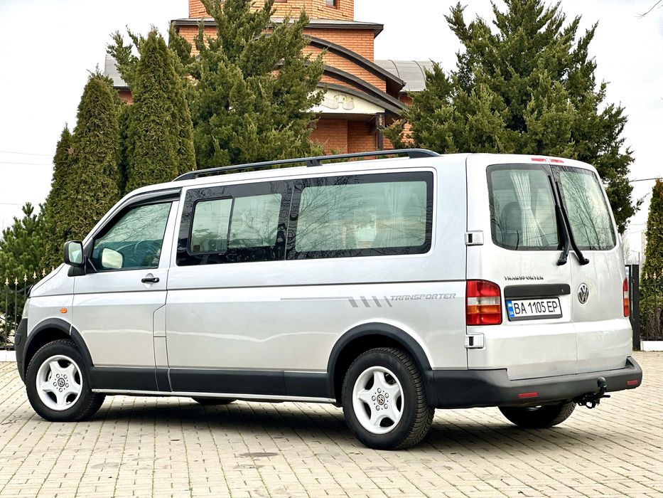 Volkwagen Transporter T5 ІДЕАЛЬНИЙ СТАН! 2.5 Дизель Пасажир! 8+1