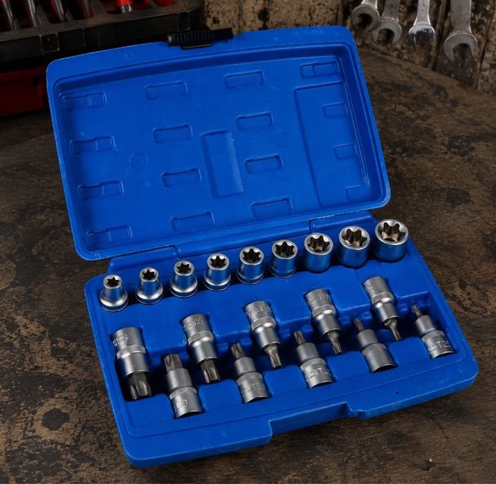 Klucze TORX E-TORX W Mocnej Walizce