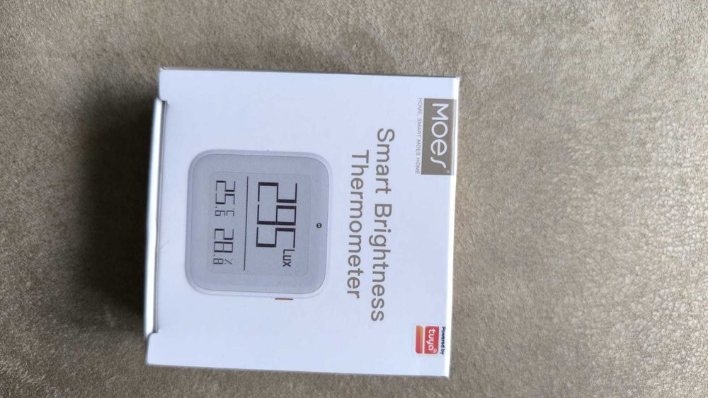 Moes czujnik temperatury światła wilgotności Tuya Zigbee