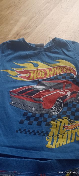 Pidżama dla chłopca hot wheels 98/104
