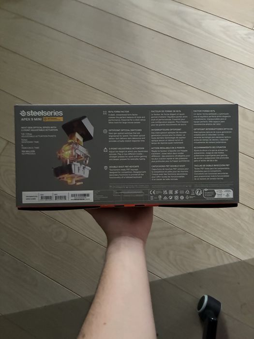 Klawiatura steelseries apex 9 mini