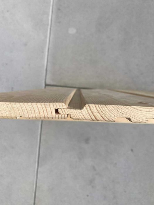 Boazeria podbitka, świerk profil soft-line 14x121 klasa AB BRUTTO!