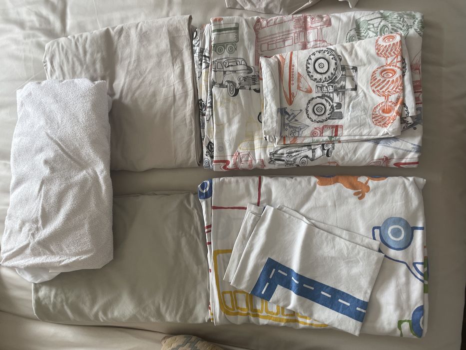 Roupa de cama 90x200 em optimo estado