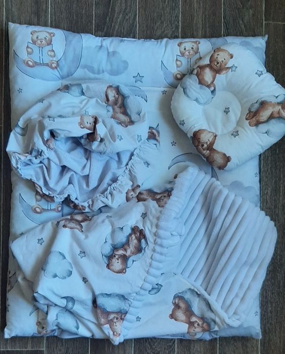 Набір в коляску 3в1 +Пеленальний матрац