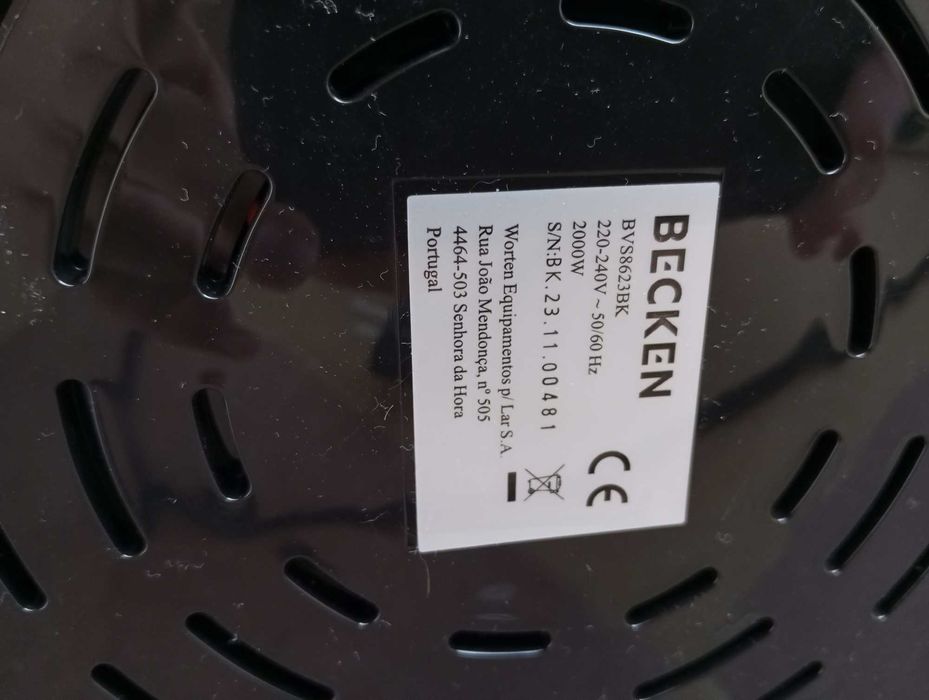 Ferro a Vapor Vertical Becken